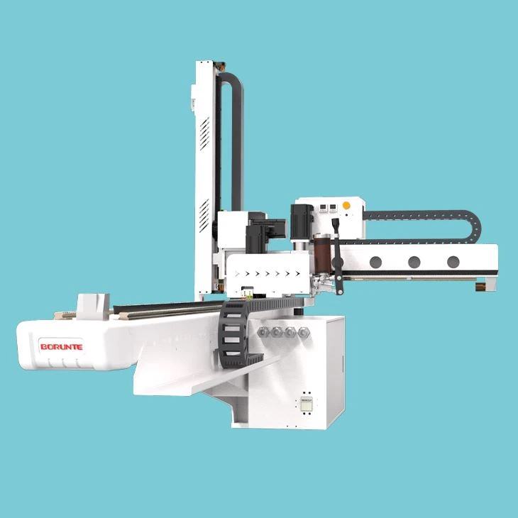 horizontal servo manipulator for mold injection