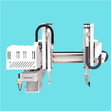 Indsprøjtnings-servodrevet manipulator